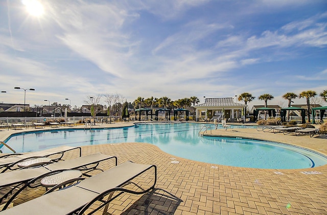 5078 Song Sparrow Way, Summerville, SC 29483 - community pool with a patio