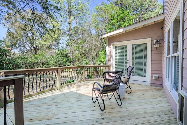 view of deck