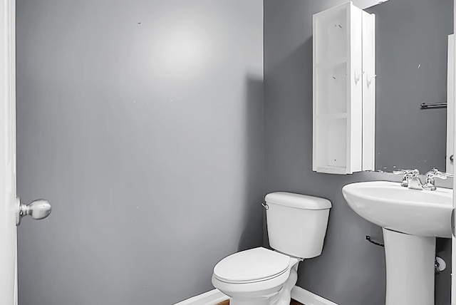 bathroom with toilet