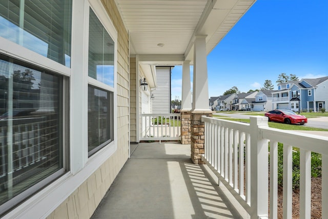 516 Yellow Leaf Ln, Summerville, SC 29486 - balcony with covered porch and a residential view
