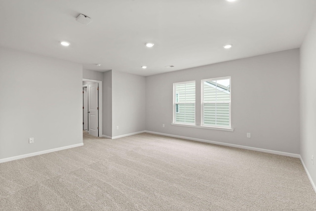 3438 Great Egret Dr, Johns Island, SC 29455 - unfurnished room featuring light carpet, baseboards, and recessed lighting