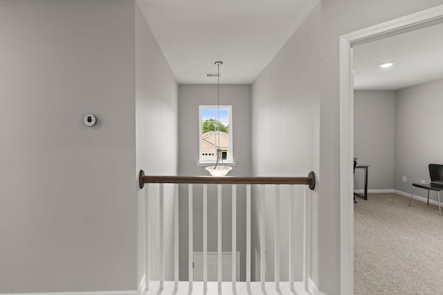 3438 Great Egret Dr, Johns Island, SC 29455 - stairs with visible vents, baseboards, and carpet floors
