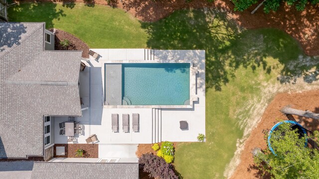 1607 Waterside Blvd, Moncks Corner, SC 29461 - aerial view of property and surrounding area featuring a pool