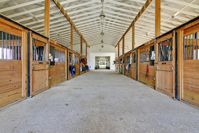 view of stable