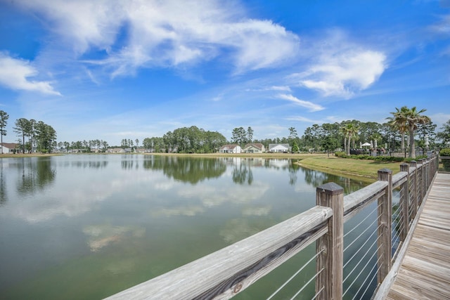 331 Fish Creek Ct, Summerville, SC 29486 - dock featuring a water view
