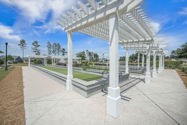 331 Fish Creek Ct, Summerville, SC 29486 - view of home's community featuring a game area and a pergola