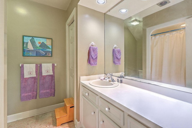 2287 Shoreline Dr, Johns Island, SC 29455 - bathroom featuring vanity and baseboards