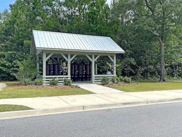 view of property's community with mail boxes