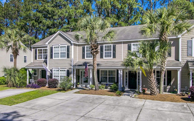 view of townhome / multi-family property