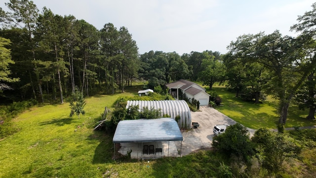 1613 Cavanaugh Rd, Walterboro, SC 29488 - aerial view of property and surrounding area featuring a forest