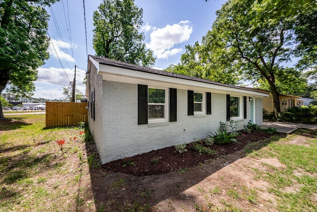 2219 Eagle Dr, North Charleston, SC 29406 - view of front of property with brick siding and fence
