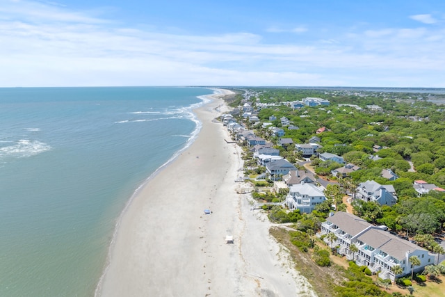 1 Bay Ct, Isle Of Palms, SC 29451 - drone / aerial view with a beach view and a water view
