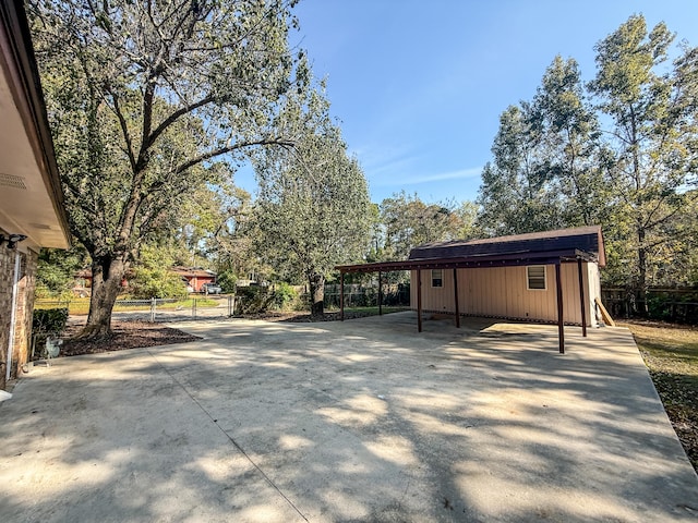 view of patio