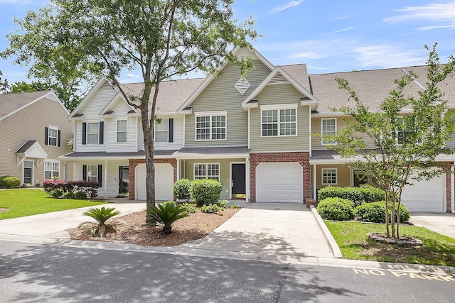 230 Darcy Ave, Goose Creek, SC 29445 - multi unit property featuring driveway, brick siding, a front yard, and an attached garage