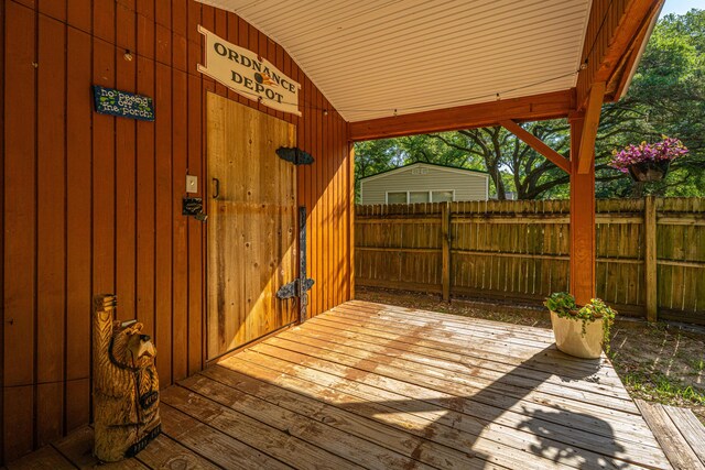 2468 Marina Rd, Wadmalaw Island, SC 29487 - deck featuring fence