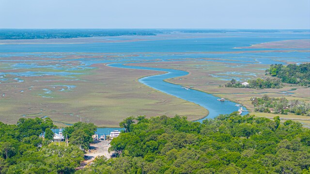 2468 Marina Rd, Wadmalaw Island, SC 29487 - bird's eye view of a large body of water