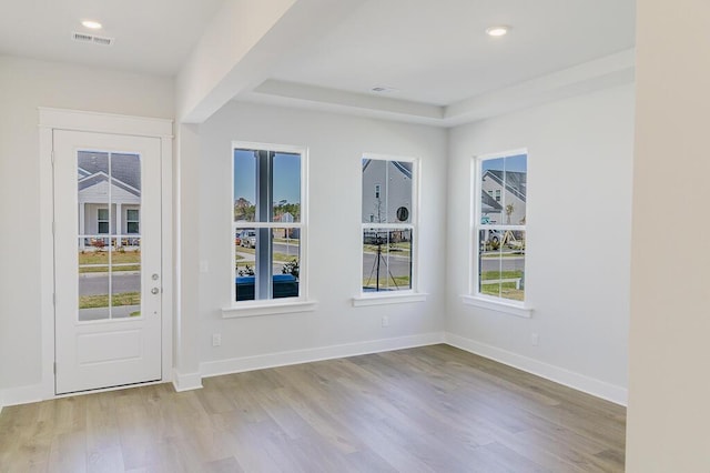 444 Parish Farms Dr, Summerville, SC 29486 - foyer entrance featuring plenty of natural light, wood finished floors, and recessed lighting
