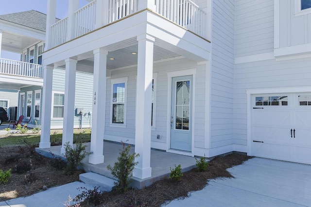 444 Parish Farms Dr, Summerville, SC 29486 - property entrance featuring covered porch and an attached garage