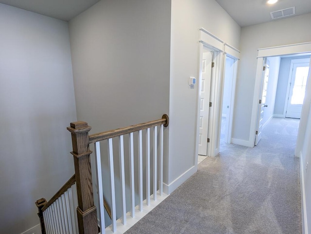 444 Parish Farms Dr, Summerville, SC 29486 - corridor featuring an upstairs landing and light carpet