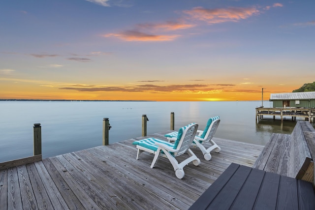 359 Green St, Santee, SC 29142 - dock area featuring a water view