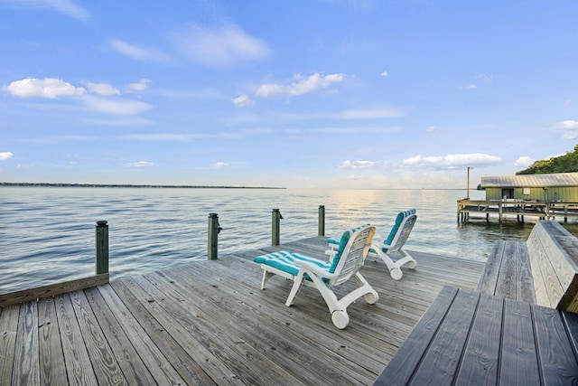 359 Green St, Santee, SC 29142 - dock area featuring a water view