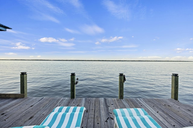 359 Green St, Santee, SC 29142 - dock featuring a water view