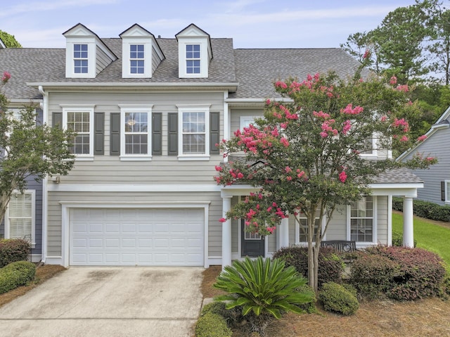 132 Fresh Meadow Ln, Mount Pleasant, SC 29466 - view of front of home featuring driveway, roof with shingles, and an attached garage