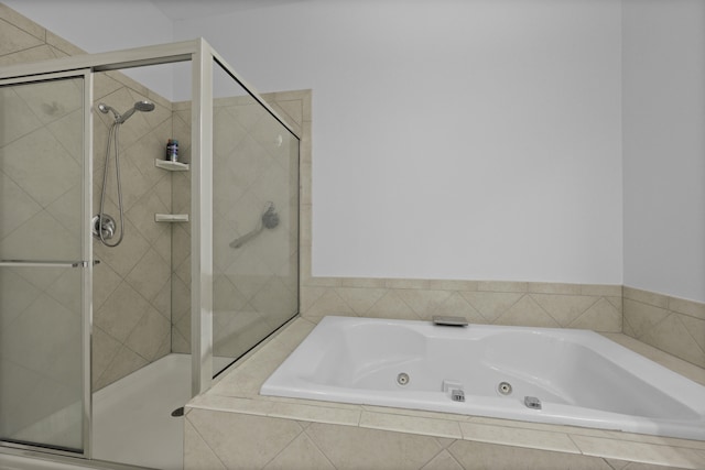 132 Fresh Meadow Ln, Mount Pleasant, SC 29466 - full bathroom with a jetted tub and a shower stall