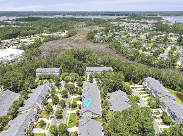 132 Fresh Meadow Ln, Mount Pleasant, SC 29466 - aerial view of property's location with nearby suburban area and a nearby body of water