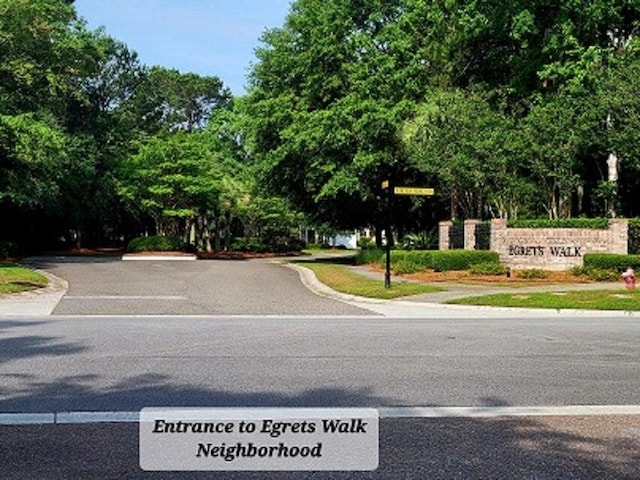 132 Fresh Meadow Ln, Mount Pleasant, SC 29466 - view of asphalt street featuring sidewalks and curbs