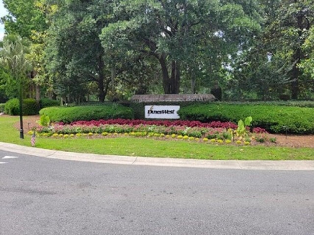 132 Fresh Meadow Ln, Mount Pleasant, SC 29466 - community sign with view of scattered trees