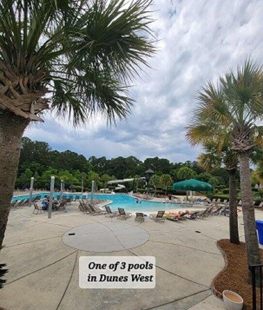 132 Fresh Meadow Ln, Mount Pleasant, SC 29466 - community pool featuring a water slide and a patio area