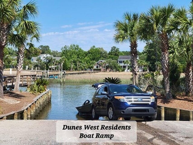 132 Fresh Meadow Ln, Mount Pleasant, SC 29466 - dock with a water view