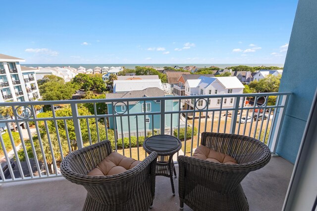 5802 Palmetto Dr Unit B-521/519, Isle Of Palms, SC 29451 - balcony with a residential view