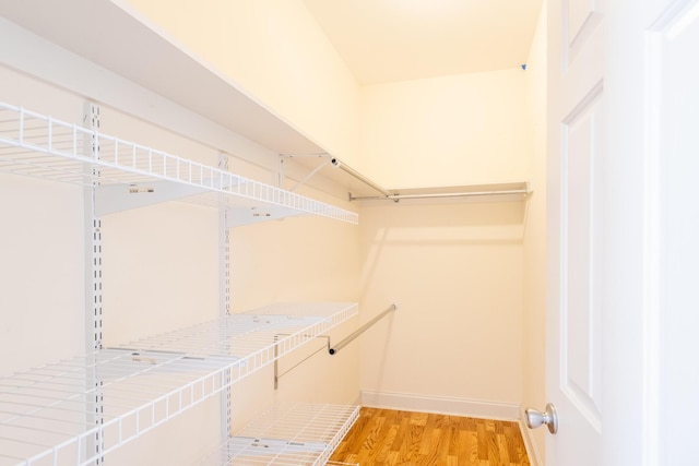 7812 Spring Creek Rd, North Charleston, SC 29418 - spacious closet featuring wood finished floors
