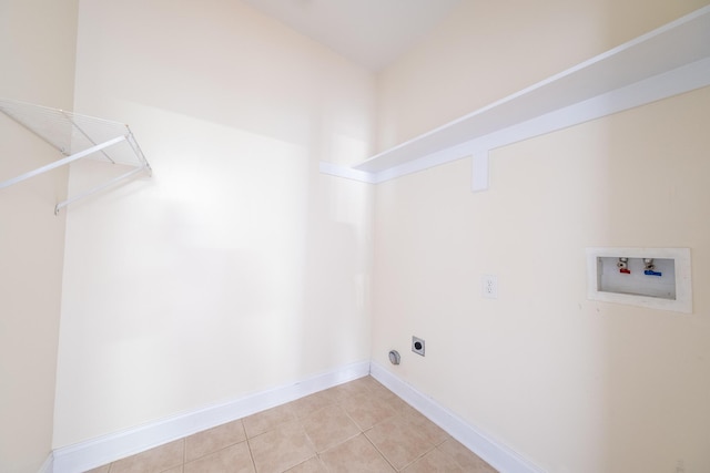 7812 Spring Creek Rd, North Charleston, SC 29418 - washroom featuring hookup for a washing machine, hookup for an electric dryer, and light tile patterned flooring