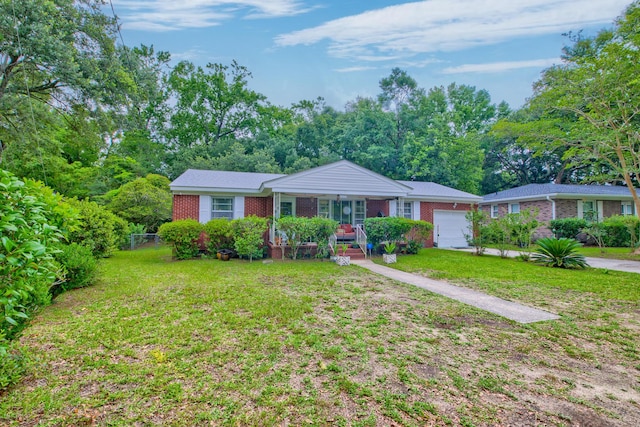 1430 Brian Rd, Charleston, SC 29407 - ranch-style house with an attached garage and brick siding
