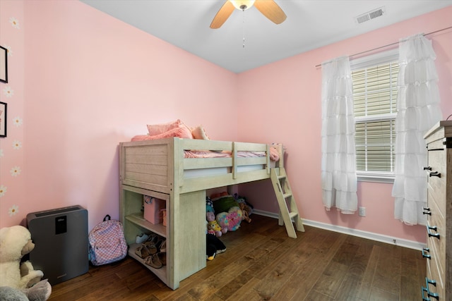 491 Foxbank Plantation Blvd, Moncks Corner, SC 29461 - bedroom featuring wood-type flooring and a ceiling fan