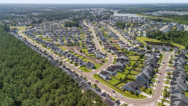 491 Foxbank Plantation Blvd, Moncks Corner, SC 29461 - aerial view of property and surrounding area with a heavily wooded area and nearby suburban area