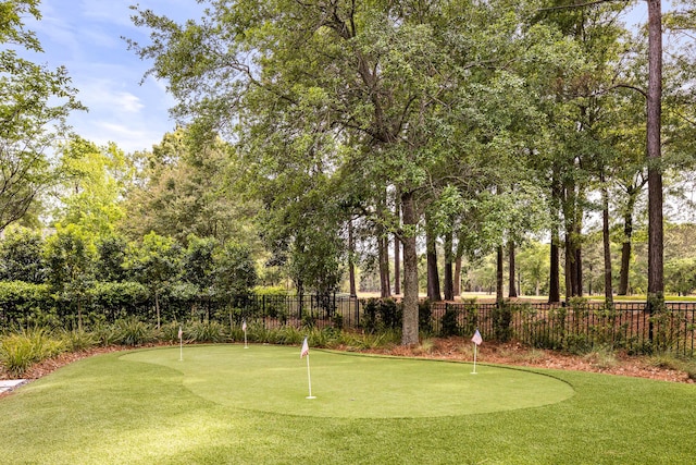 11 Dalton St, Daniel Island, SC 29492 - view of community featuring an area to practice putting and fence