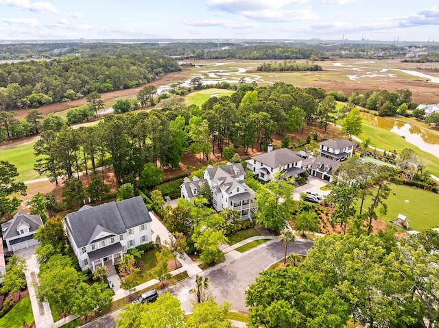 11 Dalton St, Daniel Island, SC 29492 - aerial view of residential area featuring a golf club and a nearby body of water