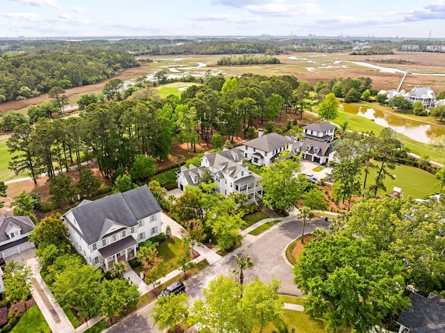 11 Dalton St, Daniel Island, SC 29492 - aerial view of residential area with a large body of water and a golf club