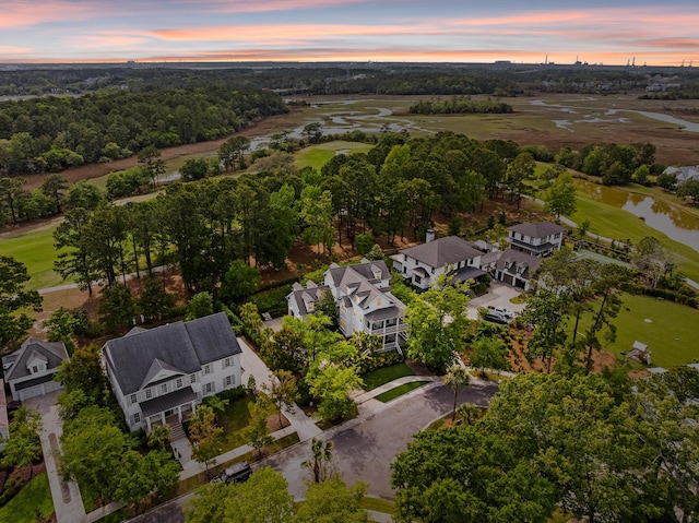 11 Dalton St, Daniel Island, SC 29492 - aerial view of property's location featuring a large body of water, a golf course, and nearby suburban area