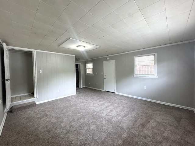 36 Guerry Cir, Goose Creek, SC 29445 - carpeted empty room with baseboards and ornamental molding
