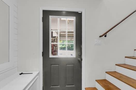 350 Cypress Walk Way, Wando, SC 29492 - entryway with stairway