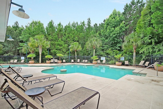 350 Cypress Walk Way, Wando, SC 29492 - community pool with a patio area and view of scattered trees