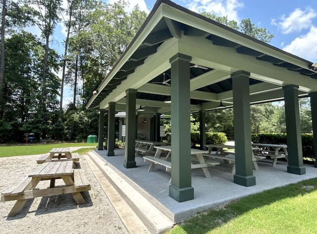 350 Cypress Walk Way, Wando, SC 29492 - view of home's community with a gazebo and a patio area