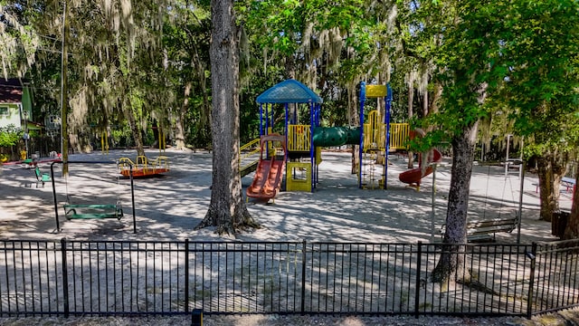 view of play area