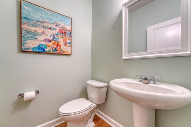 109 Cypress Plantation Rd, Moncks Corner, SC 29461 - half bath featuring baseboards and wood finished floors