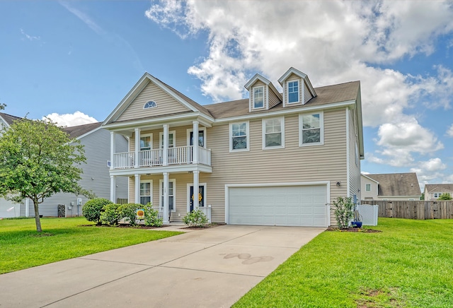 109 Cypress Plantation Rd, Moncks Corner, SC 29461 - view of front of property with covered porch, a garage, and driveway
